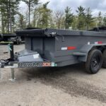 2024 RawMaxx 5X10 7K Powder Coated Dump Trailer