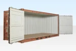 Used 20ft Open Side Full Side Access Container - Image 2