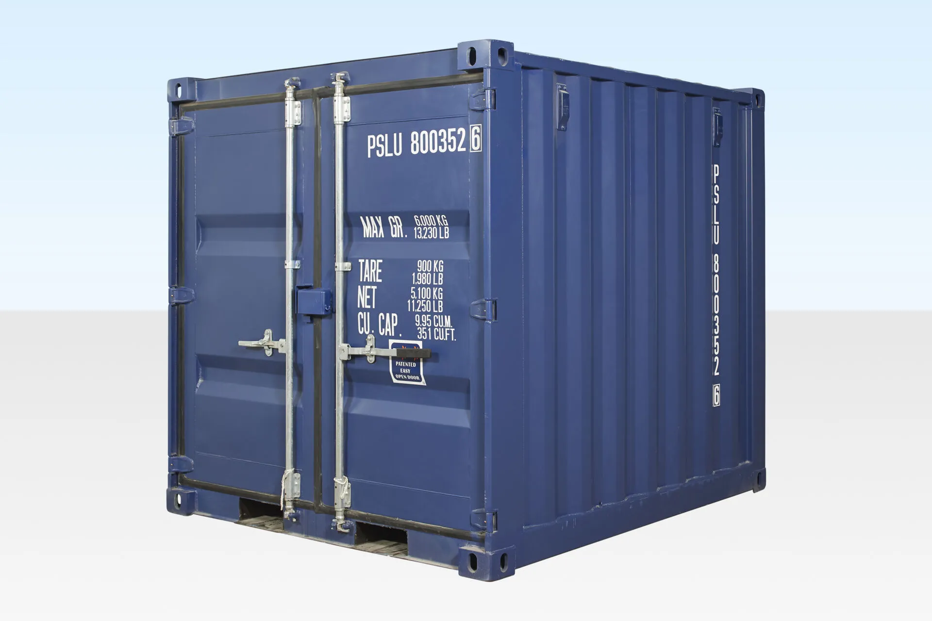 12-8ft-Dark-Blue-container-final-1.webp 8FT Shipping Container - Image 1