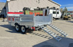 2024 N&N Trailers 7x14 14K Galvanized Hydraulic Dump Trailer - Image 8