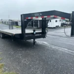 2021 Trailer Baron 8.5 x 24 Gooseneck Equipment Trailer