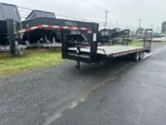 2021 Trailer Baron 8.5 x 24 Gooseneck Equipment Trailer - Image 5