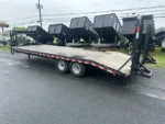 2021 Trailer Baron 8.5 x 24 Gooseneck Equipment Trailer - Image 4