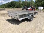 2022 Mission Trailers 6x12 Aluminum Open Utility w/Integrated Rear Ramp - Image 9