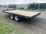 BWise 7 x 12 Equipment Trailer Single Axle Tilt Deck - Image 3