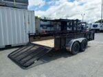 2024 PJ Trailers 7x14 7K Powder Coated Open Utility Trailer - Image 8