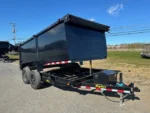 Big Tex 7x14 Channel Frame Dump Trailer w/ High Sides (14LX)
