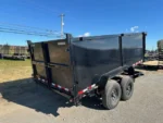 Big Tex 7x14 Channel Frame Dump Trailer w/ High Sides (14LX) - Image 4