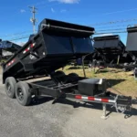 CAM Superline 6x10 Dump Trailer w/ Ladder Ramps (7K GVWR)