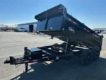 CAM Superline 7x12 HD Low Profile Dump Trailer w/ Scissor Lift (14K GVWR) - Image 4