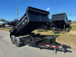 CAM Superline 6x12 Dump Trailer w/ Ladder Ramps (7K GVWR)