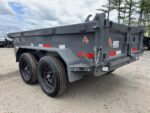 2024 RawMaxx 5X10 7K Powder Coated Dump Trailer - Image 5