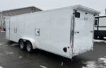 2024 E-Z Hauler 7x24 Aluminum 4-Place Drive In/Out w/Tapered Ramps, Rear Canopy - Image 10
