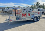 2024 N&N Trailers 7x14 14K Galvanized Hydraulic Dump Trailer - Image 4
