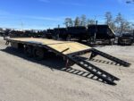 2024 Diamond C 8.5x20 20K Deckover Equipment Trailer w/ 72” Flip-Knee Ramps - Image 3