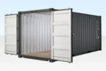 20FT Shipping Container Dark Green - Image 4