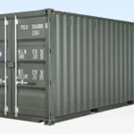 20FT Shipping Container Dark Green