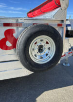 2024 N&N Trailers 7x14 14K Galvanized Hydraulic Dump Trailer - Image 27