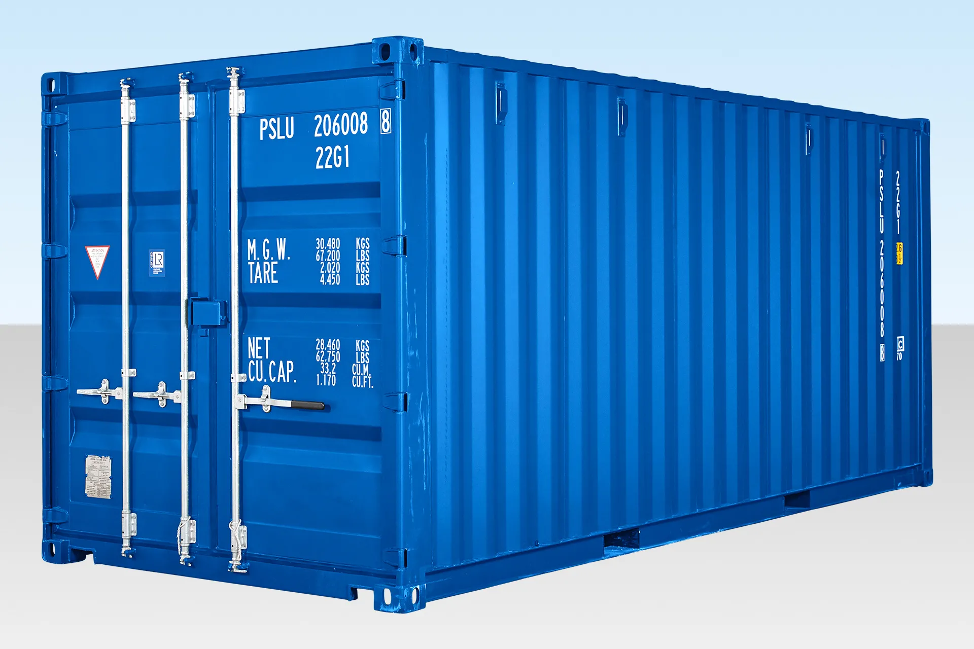 620-sale-20ft-std-one-trip-container-ral5010-correct-1-1.webp 20FT Self Storage Container With Bamboo Floor - Image 1