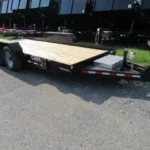CAM Superline 7 x 18 Equipment Trailer Gravity Full Tilt