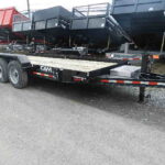 CAM Superline 7 x 18 Gravity Tilt Equipment Trailer Heavy Equipment