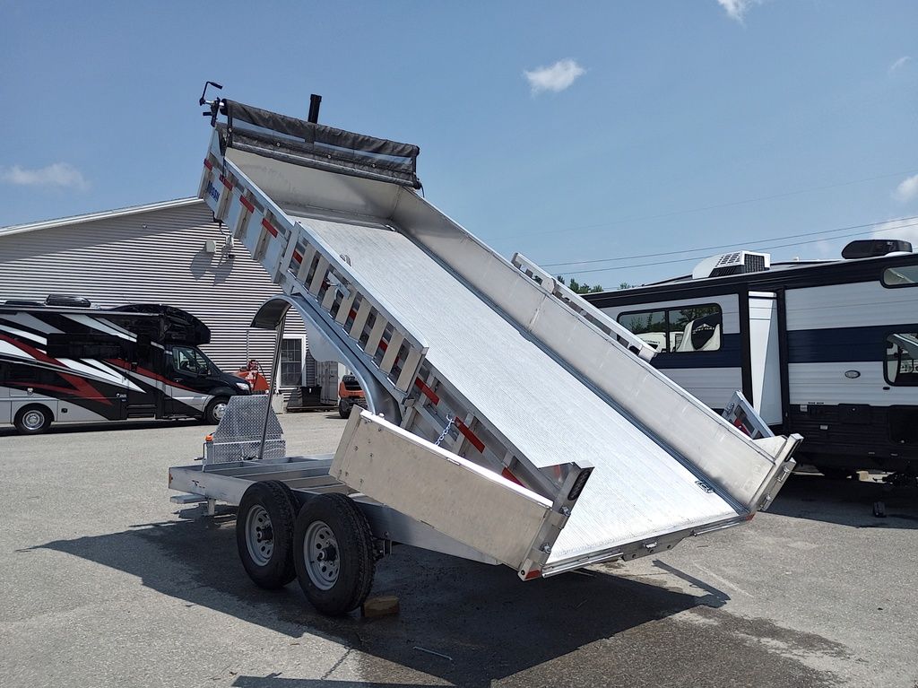 96C71223-54A9-4B01-8F98-78EE2CE966A7-1.jpg 2025 Mission Trailers 7x16 14K Aluminum Hydraulic Dump - Image 1