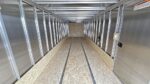 2024 E-Z Hauler 7x24 Aluminum 4-Place Drive In/Out w/Tapered Ramps, Rear Canopy - Image 16