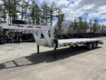 2024 Alum Line Trailers 8.5x24 13K Aluminum Gooseneck w/Flip Over Ramps