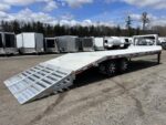 2024 Alum Line Trailers 8.5x24 13K Aluminum Gooseneck w/Flip Over Ramps - Image 10