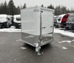 2024 E-Z Hauler 7x24 Aluminum 4-Place Drive In/Out w/Tapered Ramps, Rear Canopy - Image 5