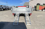 2024 N&N Trailers 7x14 14K Galvanized Hydraulic Dump Trailer - Image 3