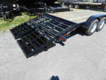 Big Tex 7 x 18 Low Profile Equipment Trailer Mega Ramps - Image 5