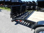 Big Tex 7 x 18 Low Profile Equipment Trailer Mega Ramps - Image 6