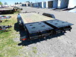 Big Tex 7 x 18 Low Profile Equipment Trailer Mega Ramps - Image 2