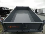 BWISE 6x12 Low Profile Dump Trailer w/ Combo Gate & Ramps (9,990 GVWR) - Image 7