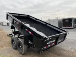 BWISE 7x14 Low Profile Dump Trailer w/ Adjustable Coupler (14K GVWR) - Image 6