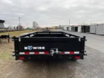 BWISE 7x14 Low Profile Dump Trailer w/ Adjustable Coupler (14K GVWR) - Image 3