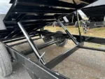 BWISE 7x16 Gooseneck Dump Trailer w/ High Sides for Sale (14.9K GVWR) - Image 3