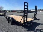 BWise 7 x 18 Low Profile LE Equipment Trailer Ladder Ramps - Image 2