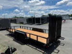 BWise 7 x 20 Low Profile Equipment Trailer Landscape Ramp - Image 3