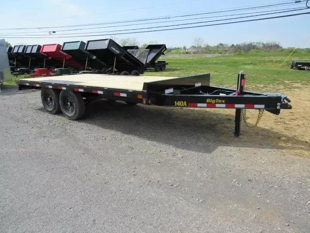 Big-Tex-14OA-Deckover-Equipment-Trailer-8x16-3.webp Big Tex 8.5x16 Deckover Equipment Trailer w/ Slide-Out Ramps (14K GVWR) - Image 1