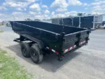Big Tex 7x14 Channel Frame Dump Trailer w/ Ramps (14K GVWR) - Image 3