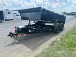 Big Tex 7x14 Channel Frame Dump Trailer w/ Ramps (14K GVWR) - Image 4