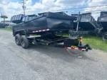 Big Tex 7x14 Channel Frame Dump Trailer w/ Ramps (14K GVWR)