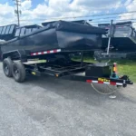 Big Tex 7x14 Channel Frame Dump Trailer w/ Ramps (14K GVWR)
