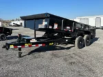 Big Tex 7x16 Low Profile Dump Trailer w/ Scissor Lift & Tarp Kit - Image 2