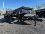 Big Tex 7x16 Low Profile Dump Trailer w/ Scissor Lift & Tarp Kit