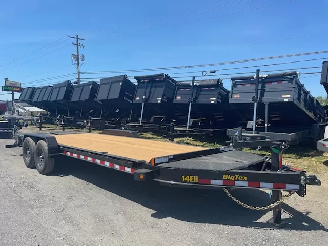 Big-Tex-7-x-22-Low-Profile-Equipment-Trailer-14EH-22-Mega-Ramps-2.webp Big Tex 7 x 22 Low Profile Equipment Trailer Mega Ramps - Image 1