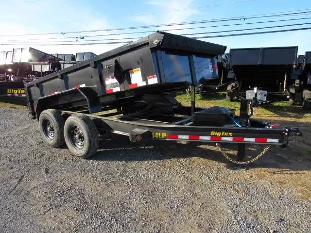 Big-Tex-7x12-Low-Profile-Dump-Trailer-Combo-Gate-Slide-Out-Ramps-Tarp-Kit-1.webp Big Tex 7x12 Low Profile Dump Trailer w/ Scissor Lift (14K GVWR) - Image 1