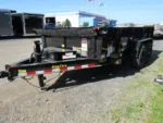 Big Tex 7x14 Low Profile Dump Trailer w/ Scissor Lift & Ramps (14K GVWR) - Image 2